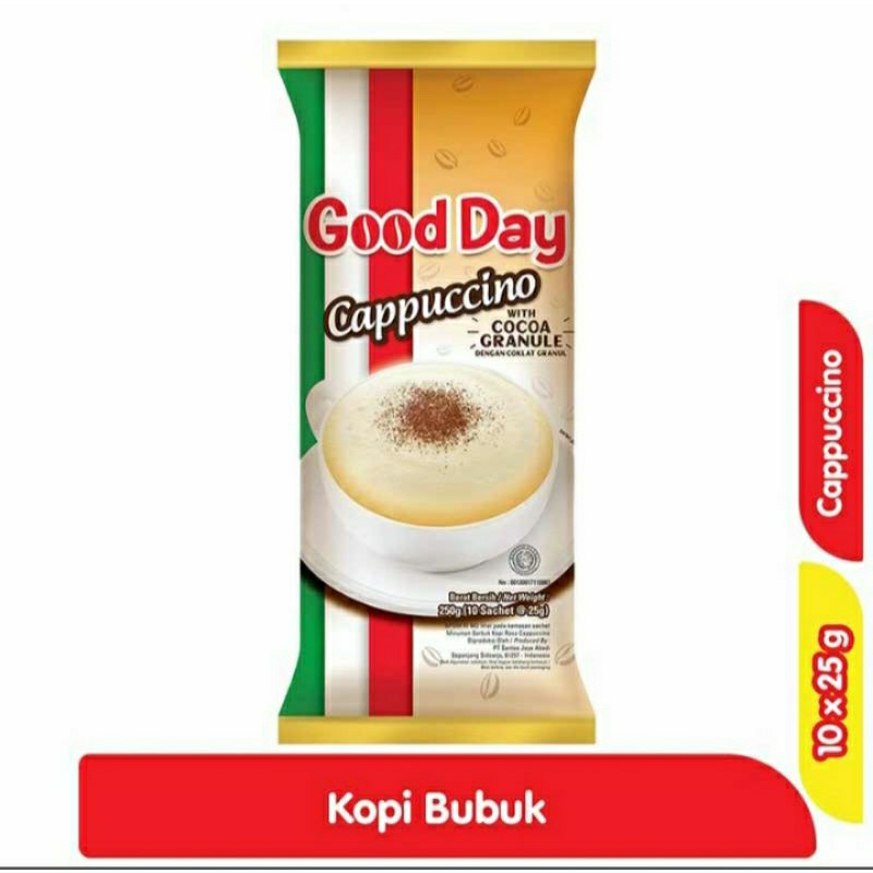 

Good Day Kopi Instant Cappuccino 10 x 25g