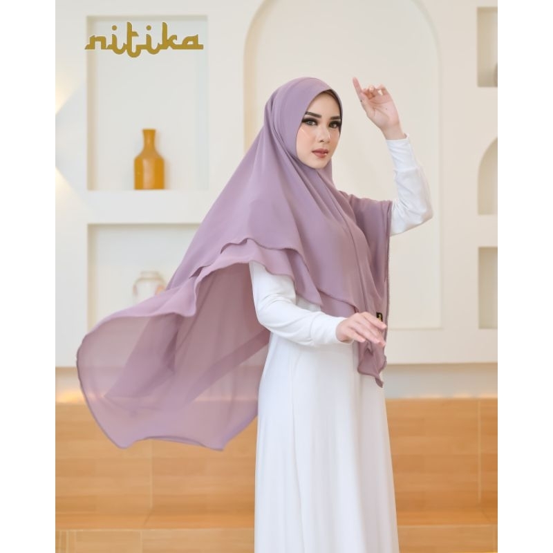 Khimar nitika Adelia picot