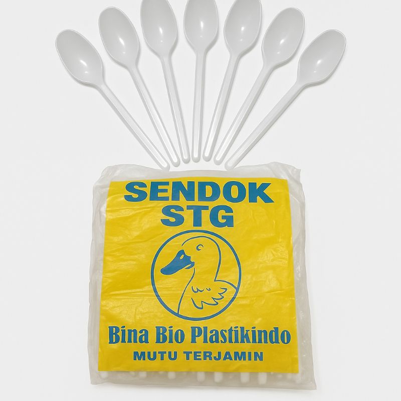 sendok teh plastik STG