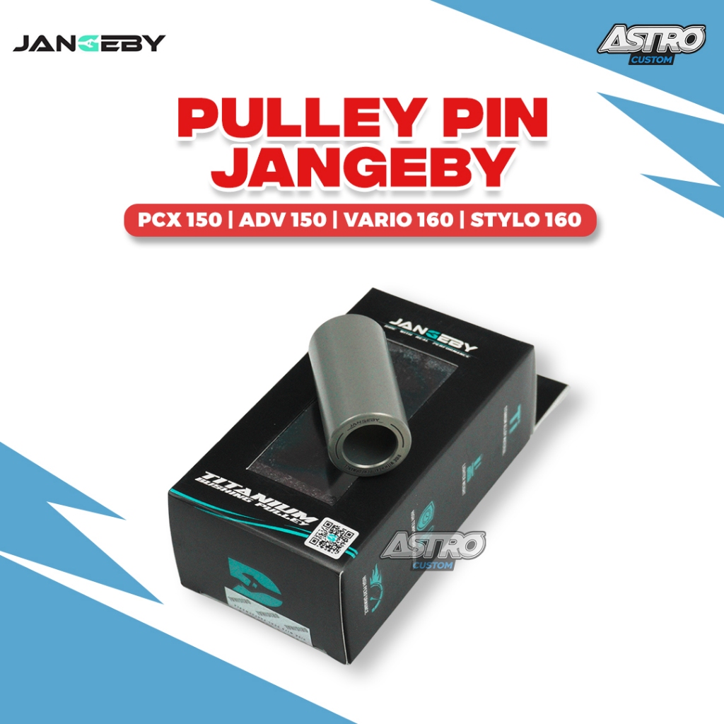 Pulley Pin Jangeby PCX 150 ADV Stylo Vario 160 Titanium Bushing Bosh Pully Rumah Roller Upgrade CVT