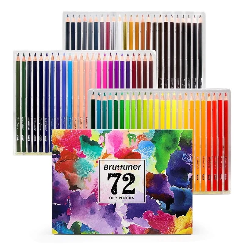 

Brutfuner 72w Oil Color Pencils ( Pensil 72 Warna )