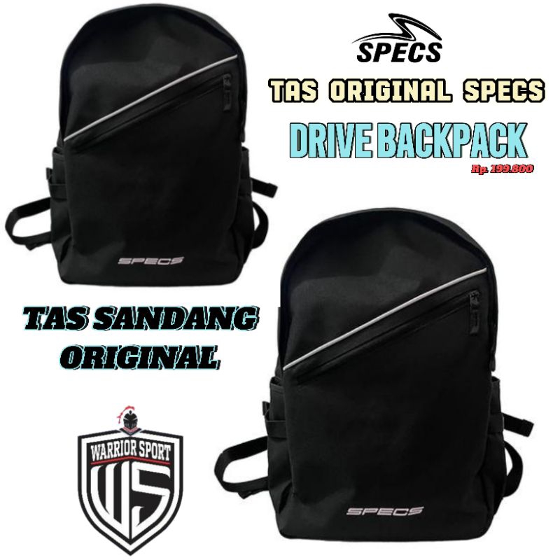 Tas Sandang - Tas Punggung - Tas Pria wanita - Tas Original Specs Drive BACKPACK - Tas olahraga ORIG
