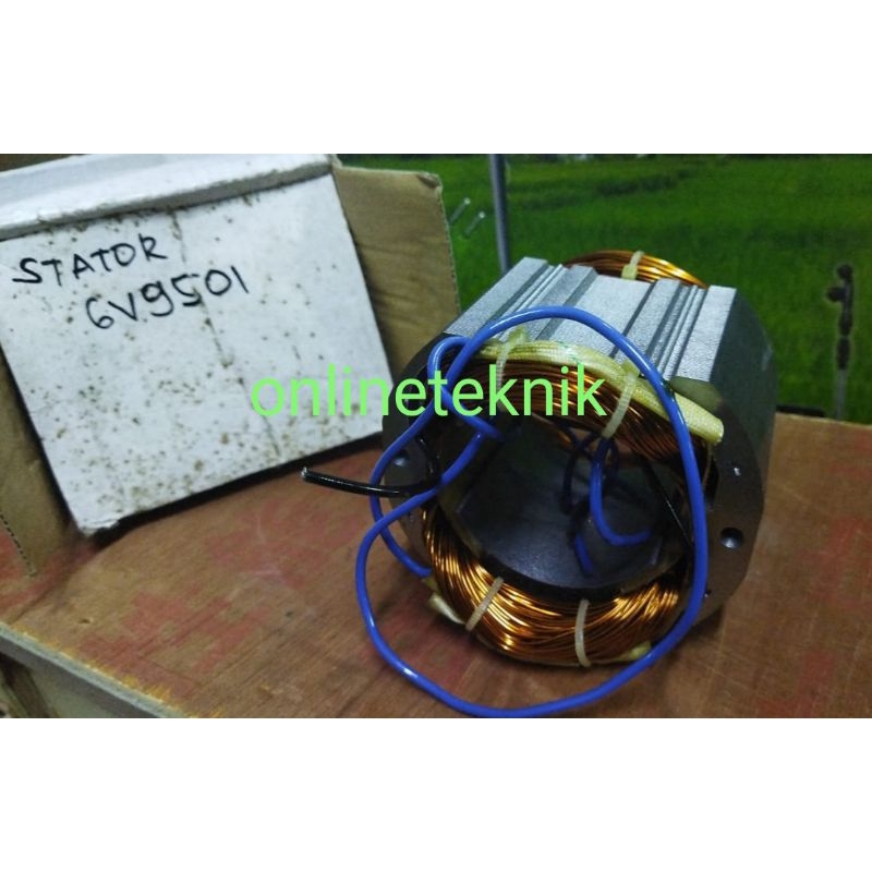 STATOR FUJIYAMA GV9501 UNTUK MESIN GROOVE CUTTER FUJIYAMA TYPE  GV9501 ORIGINAL