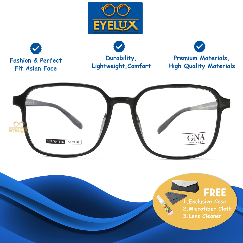 GNA Eyewear / GNA W-1518 / 51-18 / Frame Kacamata GNA Eyewear ORIGINAL