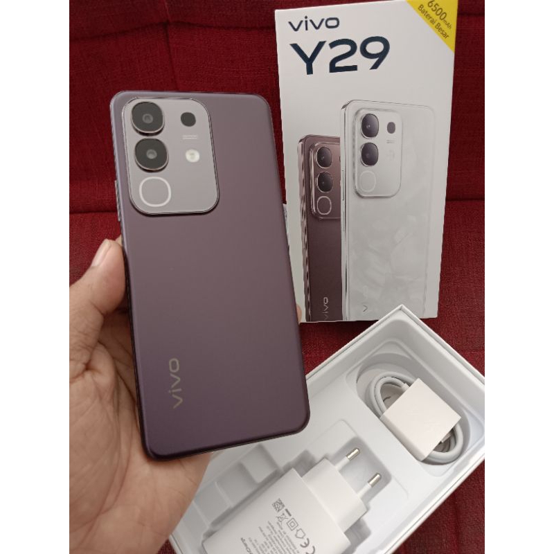 VIVO Y29 RAM 6+6/128, Snapdragon 685,Baru Garansi