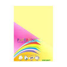 

Gramedia Batam - Paperfine Kertas Hvs Warna A4 No 160 Yellow