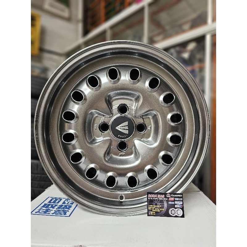 Velg Enkei Neo Classic Al Vita Original Japan R16 pcd4x100 (Velg Yaris,VF3,Jazz,Raize)