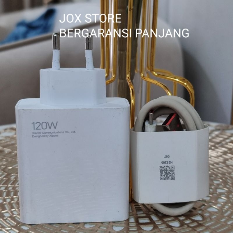 Charger Xiaomi 120W Bekas Kaki Retak Copotan 12T 11T pro f4 gt Xiaomi 12 pro bisa 14 pro