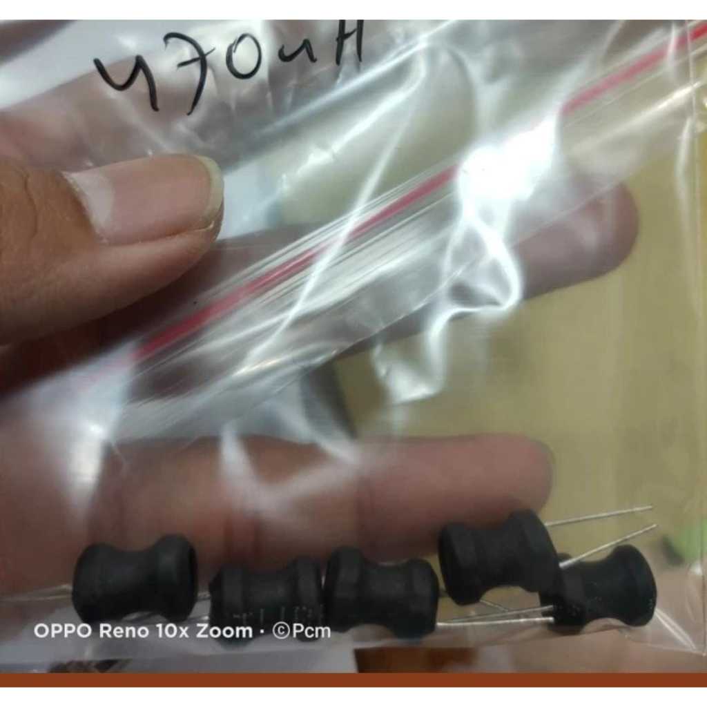 RE3643 induktor lilitan inductor 470uh 470 uh by PCM LTC GLODOK