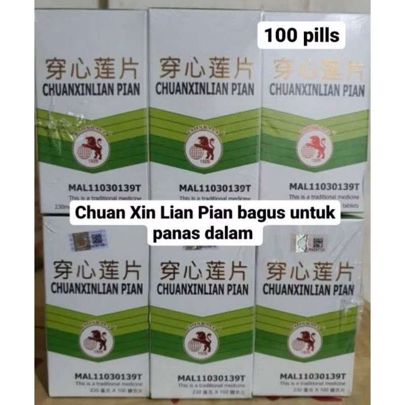 Chuan Xin Lian Pian - ChuanXinLian 100 pil