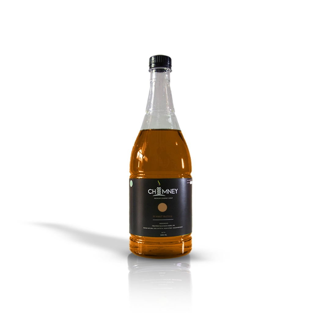 

Sirup Chimeny Syrup Gourmet Peanut Butter 1.25 Liter – Rasa Kacang Creamy untuk Kopi, Milkshake, Topping