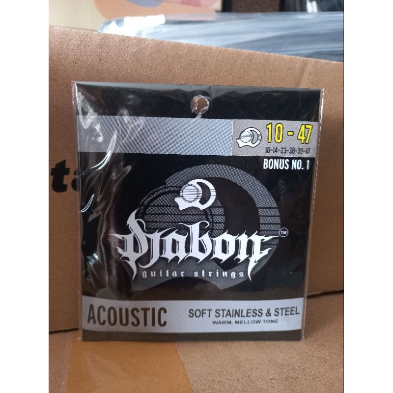 SENAR GITAR AKUSTIK ORIGINAL DJABON UKURAN 0,10 SENAR GITAR AKUSTIK ELEKTRIK DJABON