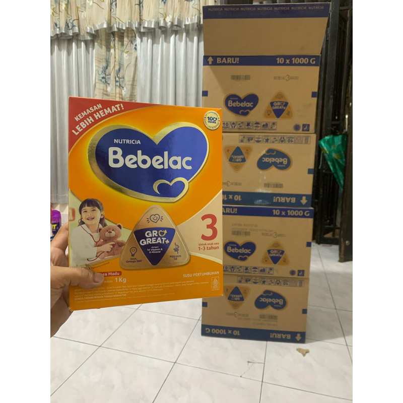 

bebelac 3 1-3tahun rasa madu 1kg