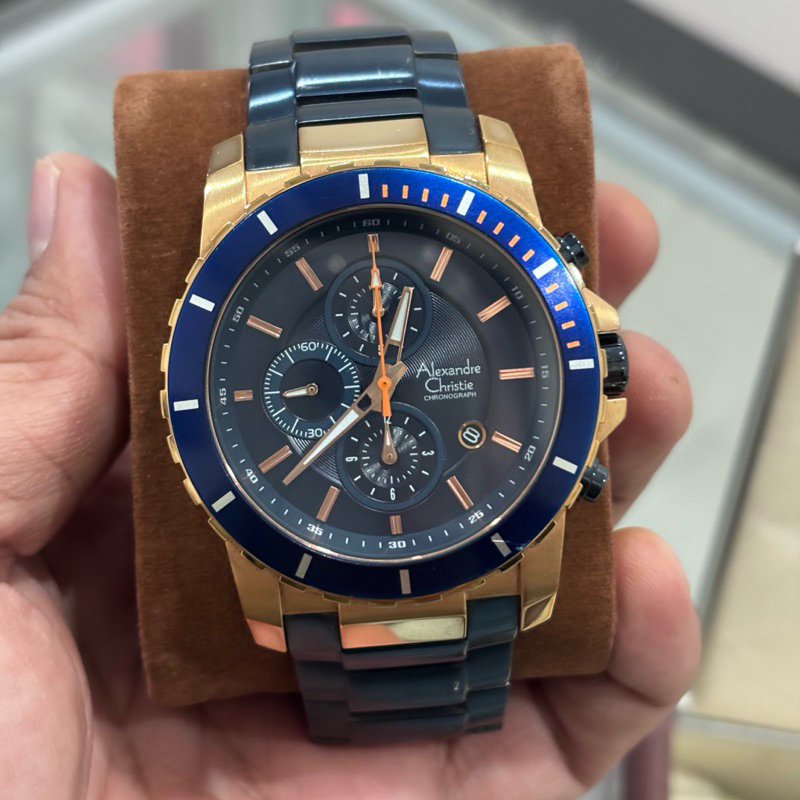 SOLD OUT Preloved AC Pria 6141 / AC6141 navy second original fullset