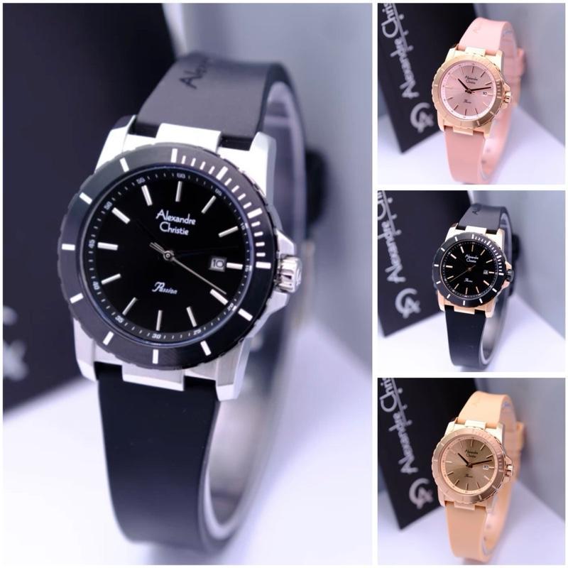ALEXANDRE CHRISTIE 6141 WANITA KARET ORIGINAL AC6141 AC 6141 JAM CEWEK