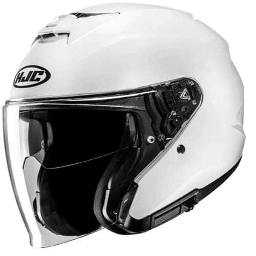 HJC i31 WHITE GLOSSY HALF FACE