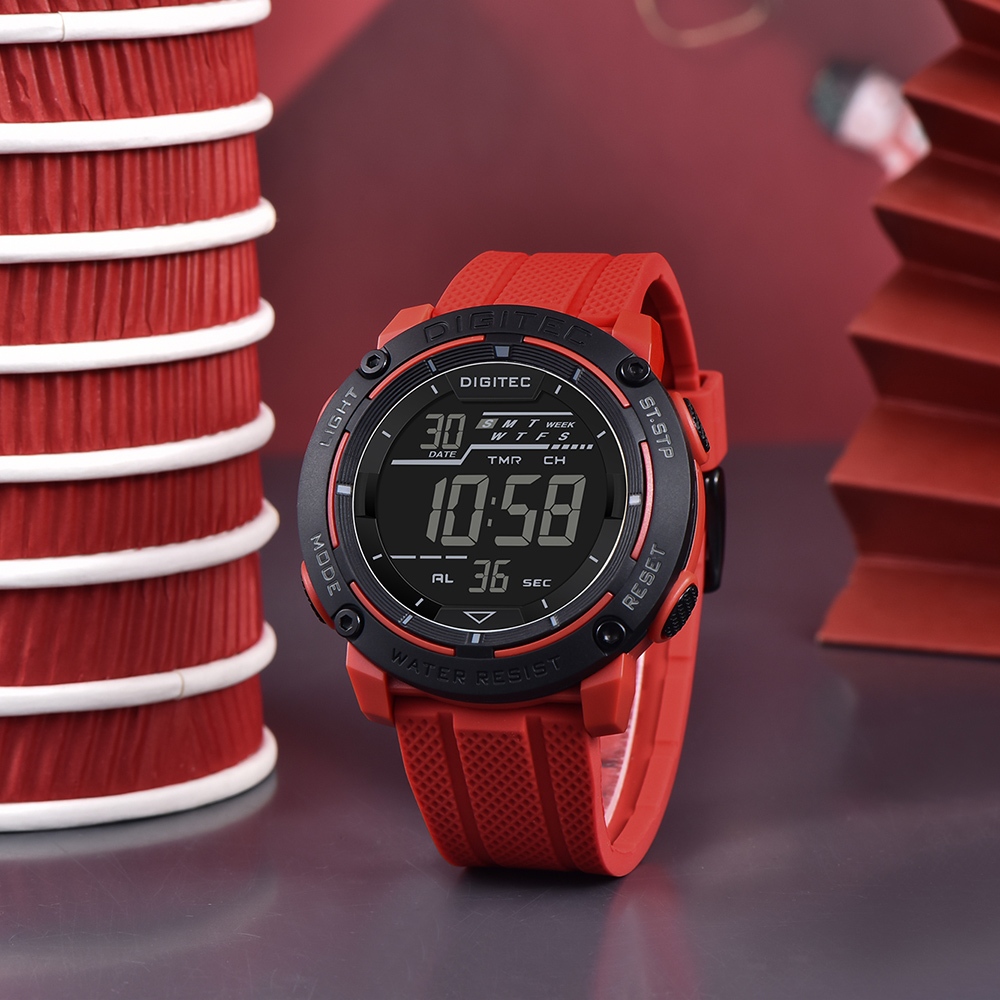 Digitec DG-5270T Jam Tangan Digital Tahan Air Original DG 5270