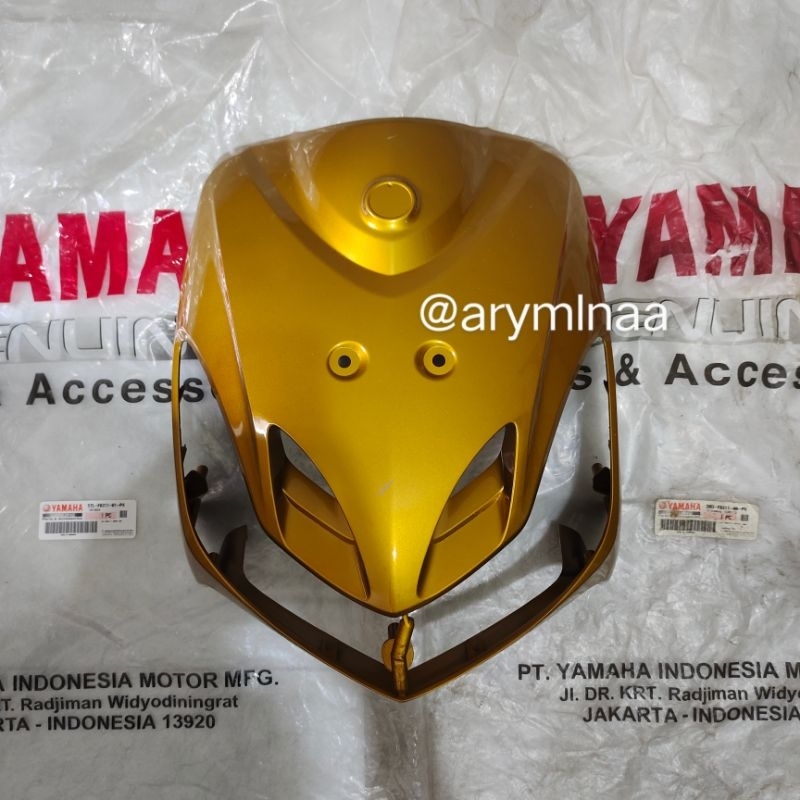 TAMENG PANEL DASI DEPAN MIO SMILE GOLD /KUNING 28D-F8311-01-P6 ORIGINAL YAMAHA YGP