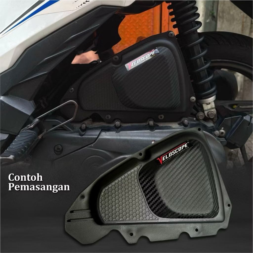 VELOSCOPE ORIGINAL COVER FILTER VARIASI VELOSCOPE FREE STIKER TUTUP BOX FILTER SLIM BEAT NEW FI