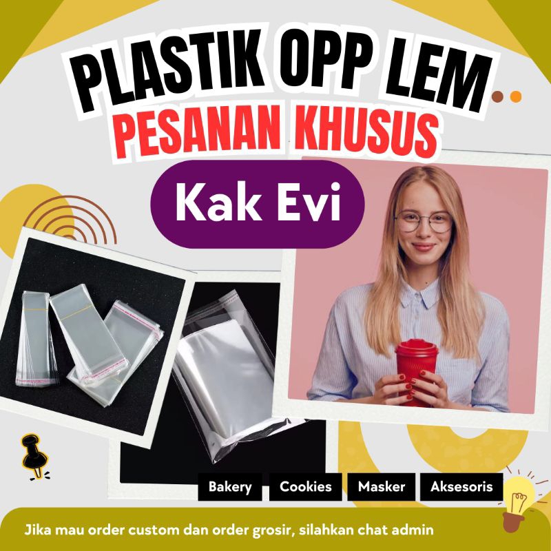 

Plastik Pesanan khusus kak Evi - Bandung