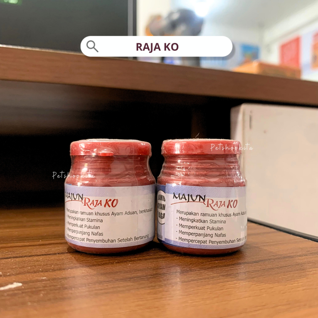 RAJA KO Jamu Ayam Majun Raja KO Kamlang Ayam Raja KO Ampuh meningkatkan stamina dan tenaga cocok unt