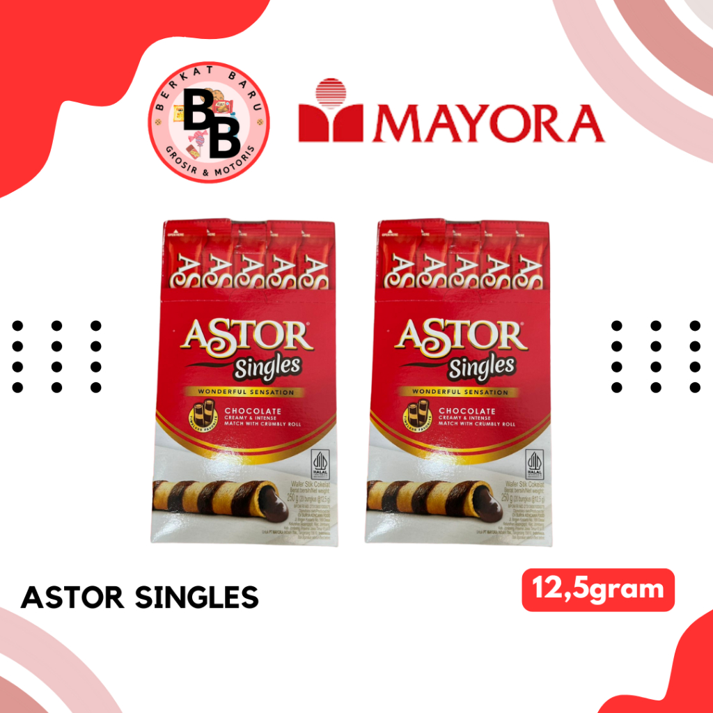 

[BB SNACK] ASTOR SINGLES CHOCOLATE 12,5GRAM