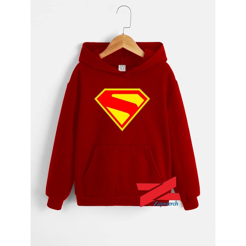 HOODIE ANAK SUPERMAN LOGO 2025 JAKET HOODIE ANAK SUPERMAN LOGO 2025