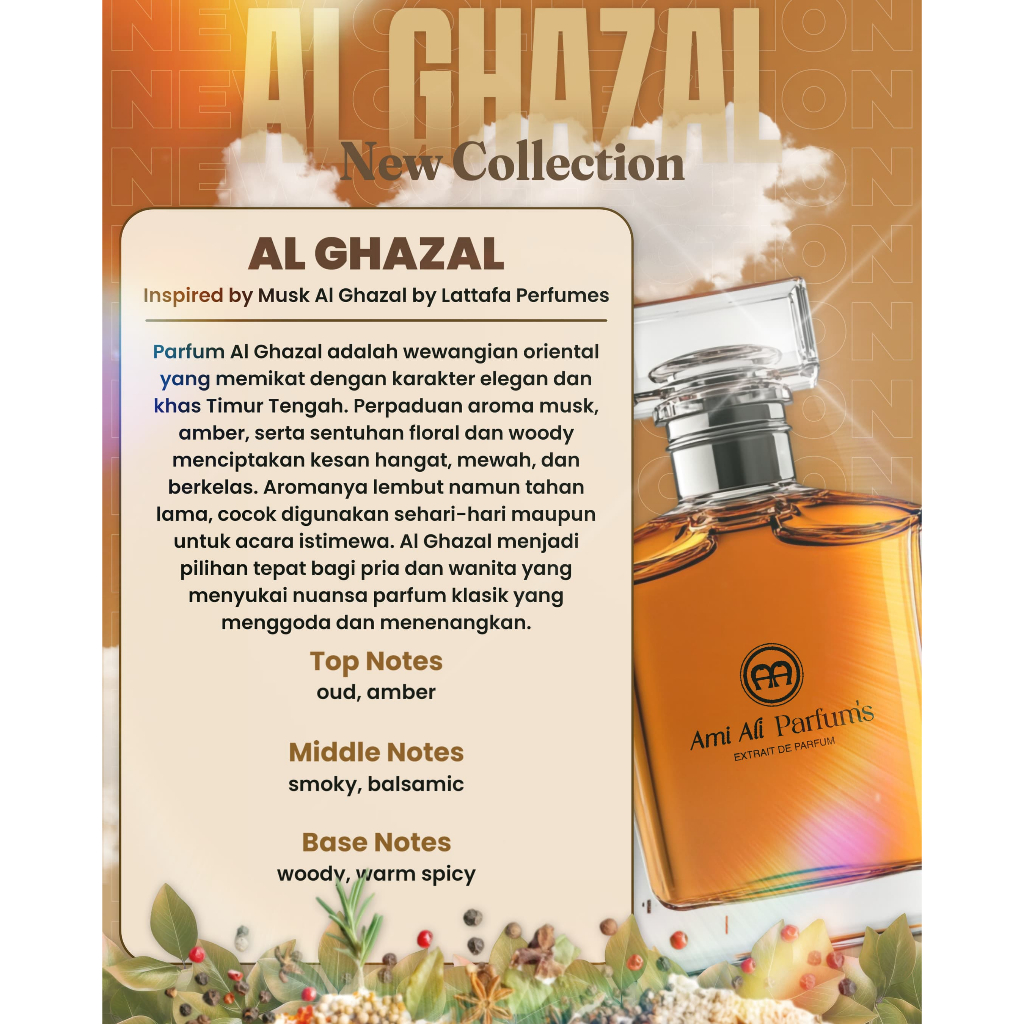 Al Ghazal Inspired by Ami Ali Parfum's