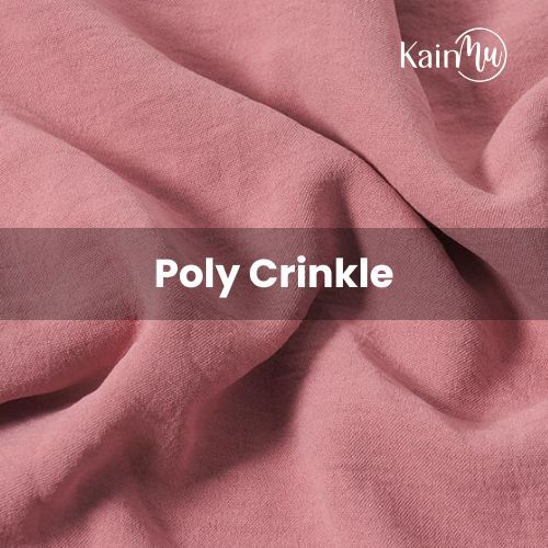 KAIN POLY CRINCLE KAIN CRINKLE ECERAN - KAINMU