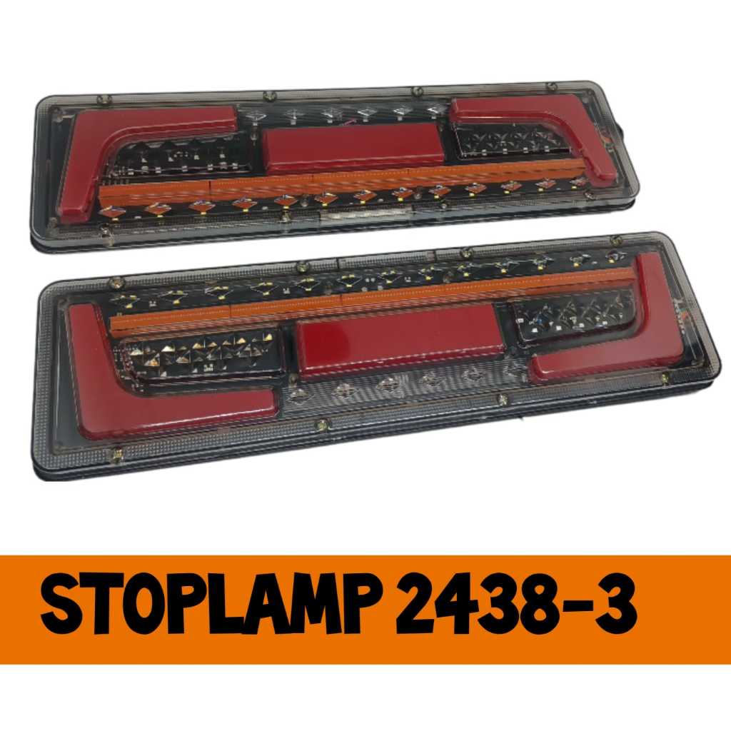 Lampu Stop Variasi Rem Belakang Truk Canter Fuso 24 volt 2438