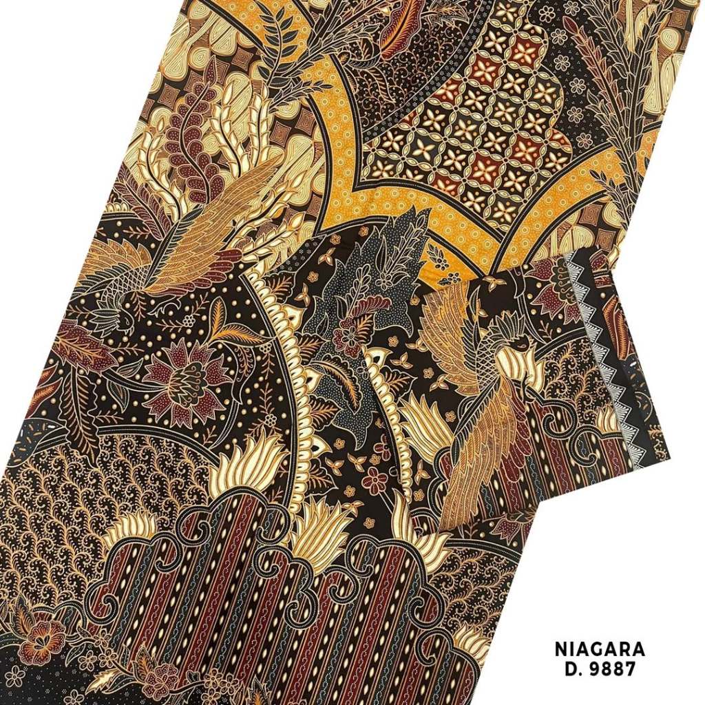 KAIN BATIK BAHAN KATUN NIAGARA (9887)