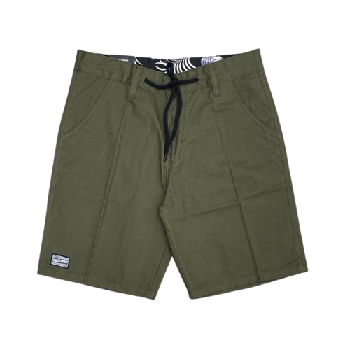 Celana Pendek Pria Premium Chino Chinos Pants Warna Army Ukuran 28-33