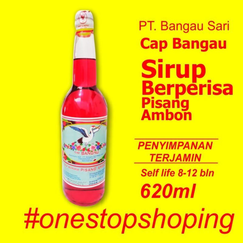 

Bangau Sirop Rasa Pisang Ambon 620 ml