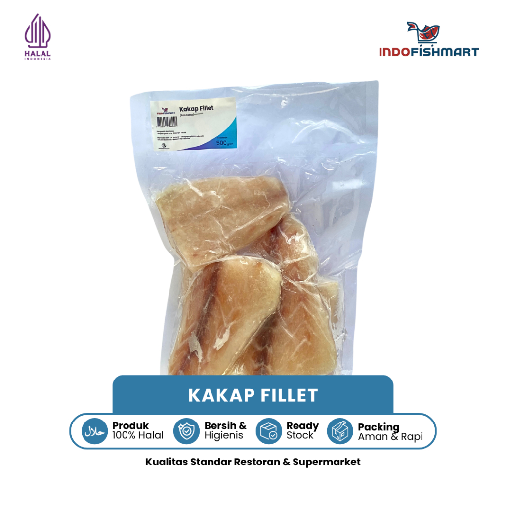 

Kakap Fillet Premium Frozen Food Indofishmart