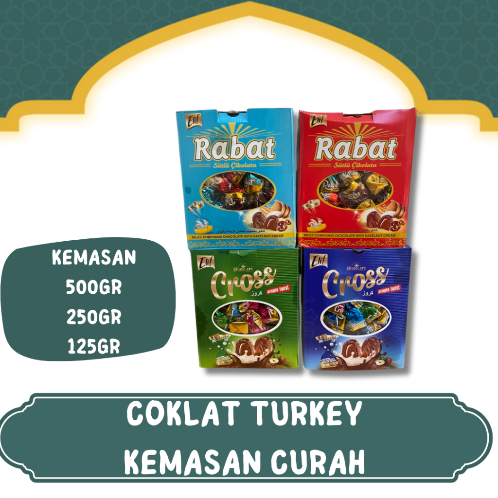 

OLEH OLEH HAJI DAN UMROH 500GR COKLAT TURKEY I COKLAT PERMEN CEMILAN TIMUR TENGAH I COKELAT ARAB I COKELAT TURKEY TRAFFLINE I EVILYA I NURTAT