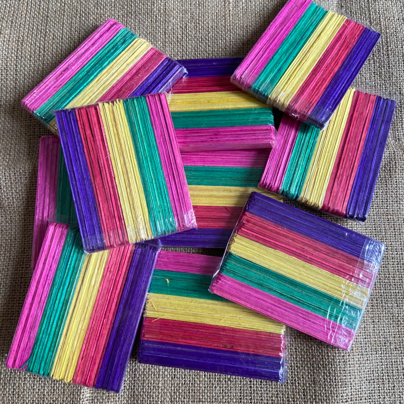 (1 PCS) STICK ES CREAM / STIK ES KRIM WARNA SUPER TEBAL HALUS