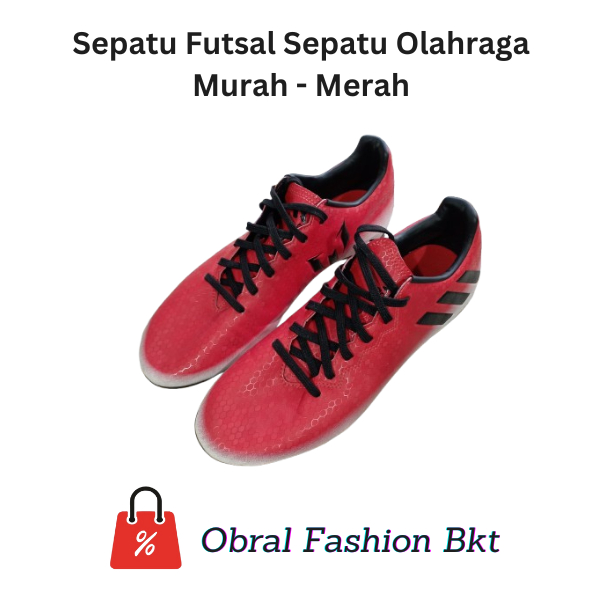 Sepatu Futsal Sepatu Olahraga Murah - Merah