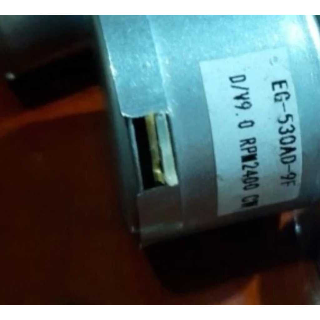 RE3700 dinamo dc motor 9volt 9 volt cw by PCM LTC GLODOK