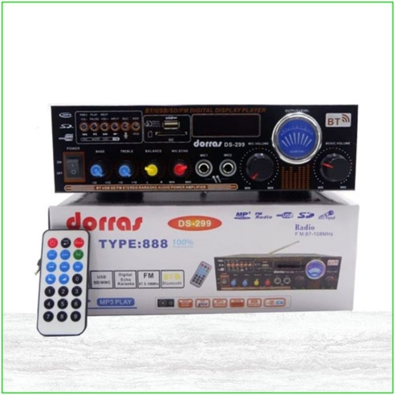 POWER AMPLIFIER DORRAS TYPE 888 DS-299/AMPLIFIER DORRAS TYPE 888 DS 299 BLUETOOTH