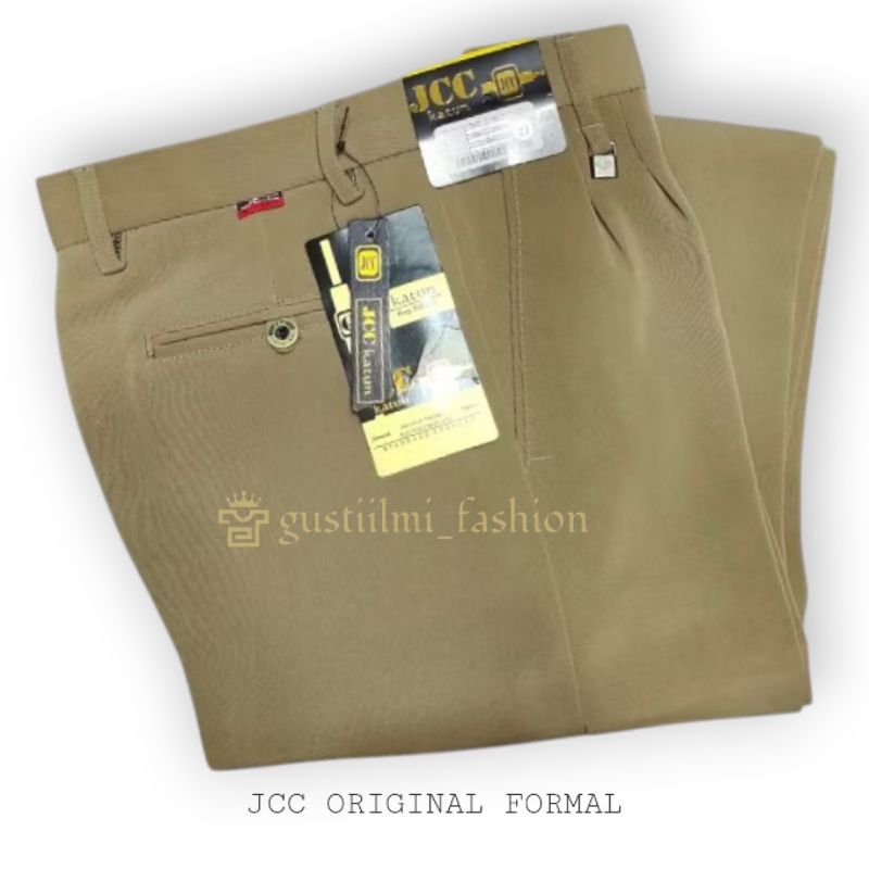 Celana Formal JCC Pria Katun - Gaya Reguler untuk Pria Profesional | Celana Formal JCC | Celana Kant