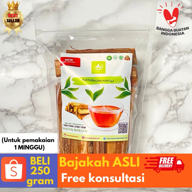 

kayu bajakah Asli herbal akar bajakah 250 gram garansi bersegel