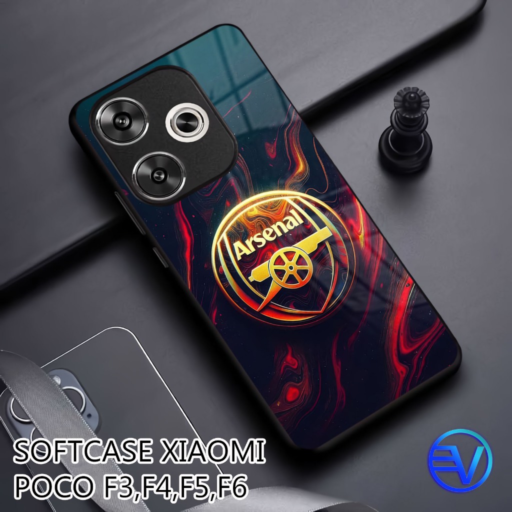 [ GT45 ARS*N*L ] Softcase Xiaomi POCO F3,F4,F5,F6 Case Kilau Mirror Sublime Silikon Xiaomi