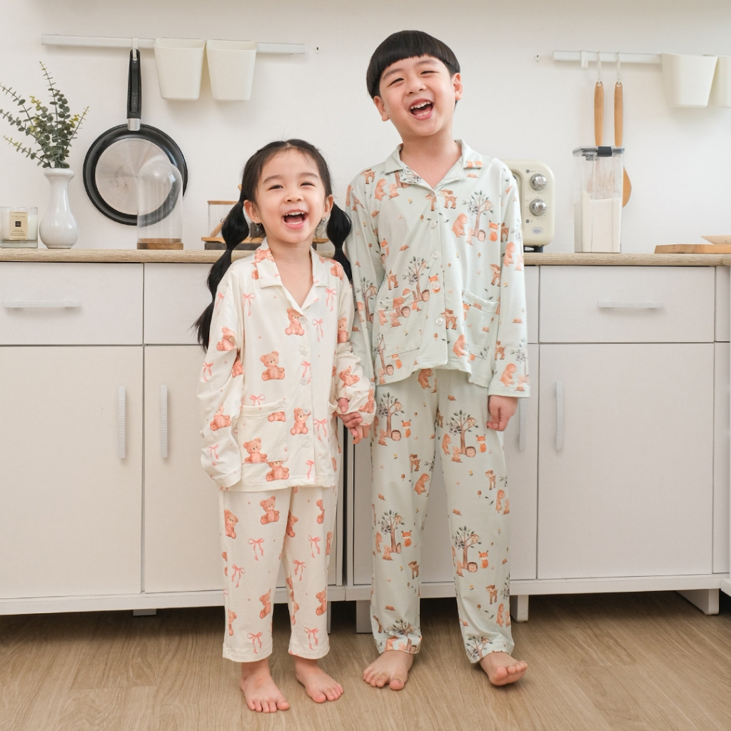 Cielyn | TENCEL™️ MicroModal | Kids Collection | Piyama Anak-Anak | Baju Tidur Anak