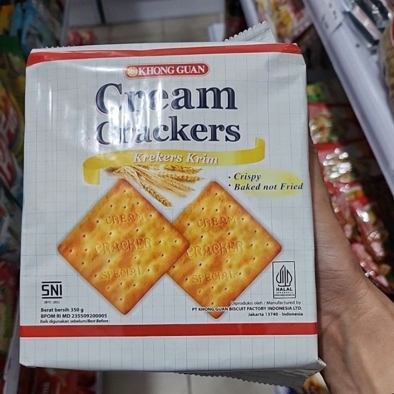 

Khong Guan Cream Crackers 350gr
