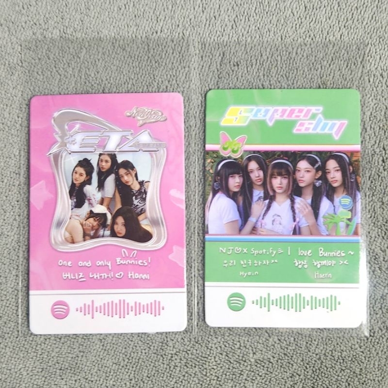 NewJeans x Spotify Bunnyland - Official Photocard