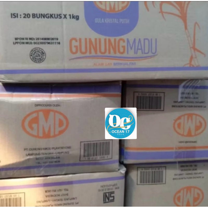

Gula Pasir Gunung Madu ( GMP ) 1 ctn isi 20 pack [ INSTAN ONLY ]