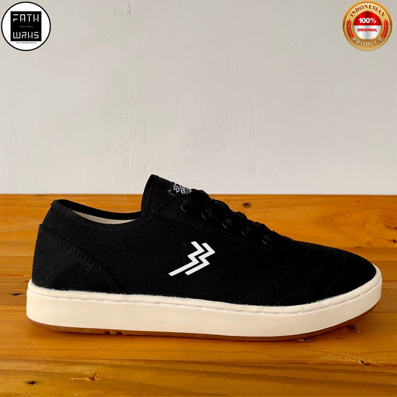 Sepatu Geoff Max Original - Dublin Black White | Sepatu Pria | Sepatu Wanita | Sepatu Unisex