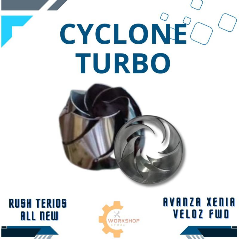 Cyclone turbo Rush Terios all new Avanza Xenia Veloz fwd