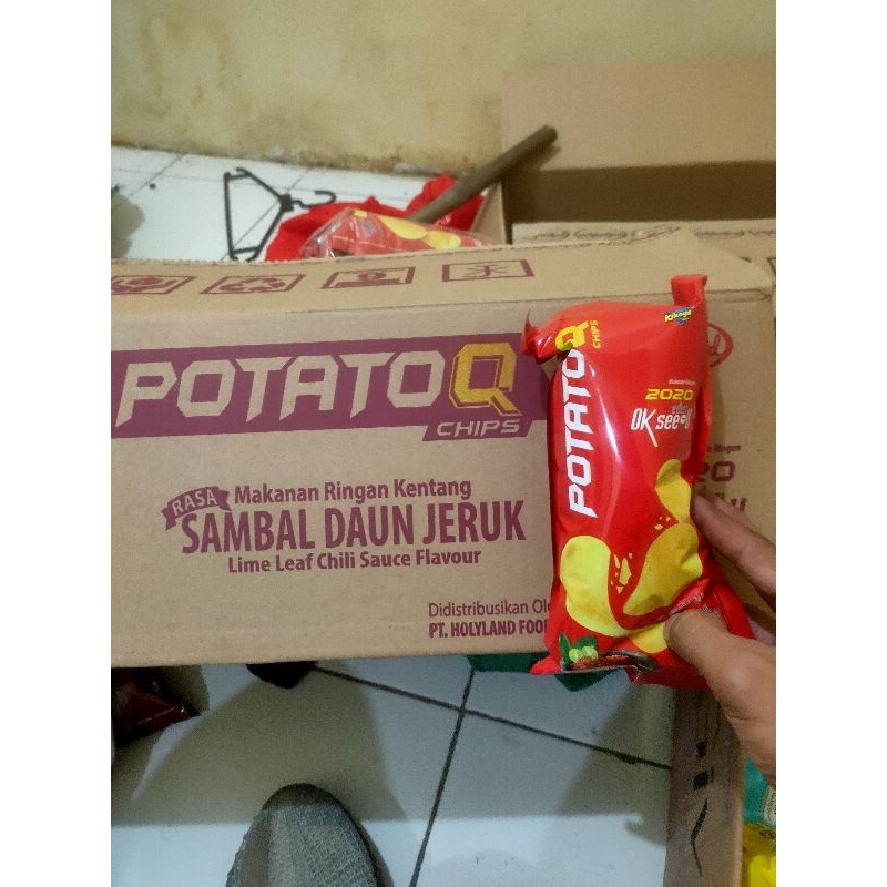 

Promo Snack Viral potato Q variant Daun Jeruk Pedas