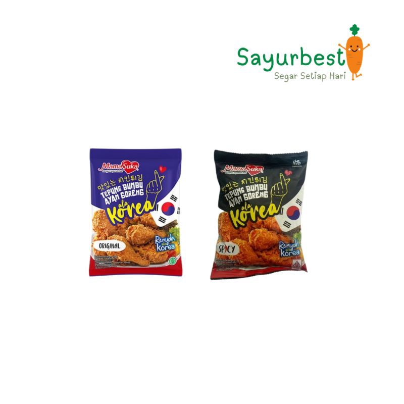 

Mama Suka Tepung Ayam Ala Korea 170gr